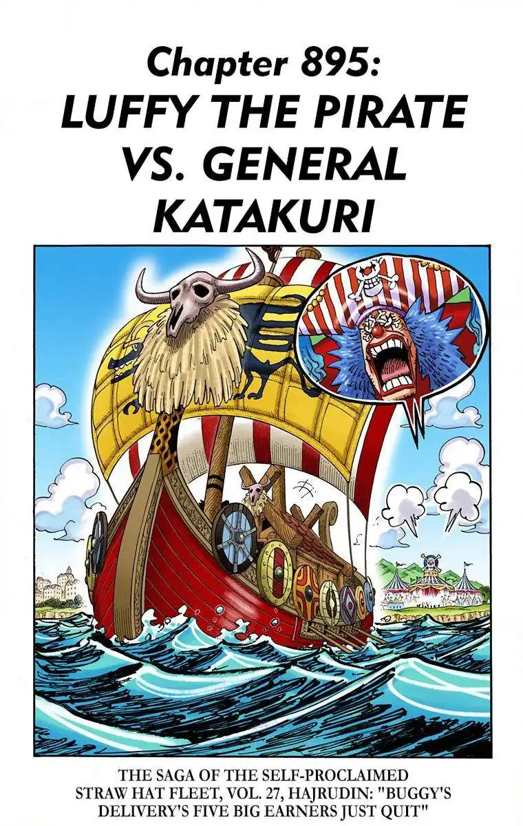 One Piece - Digital Colored Comics Chapter 895 1